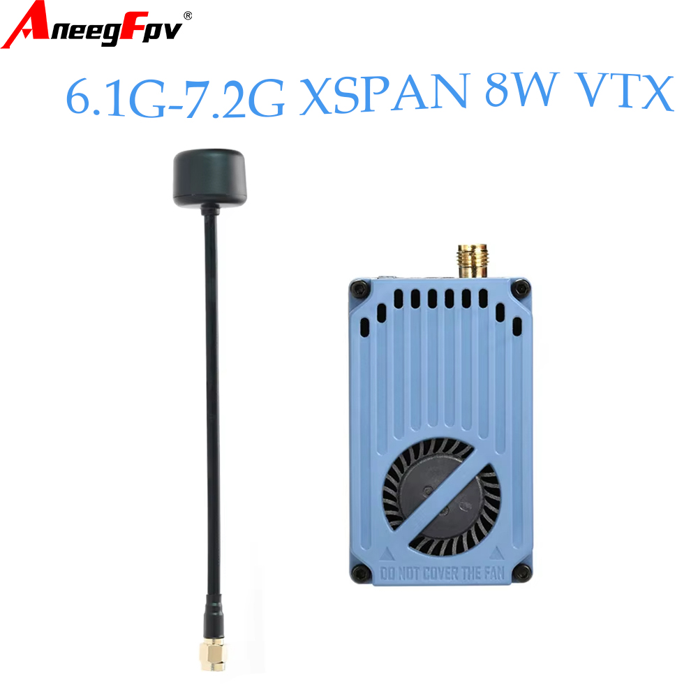 Vtx Video Transmitter - RUSHFPV 6.1‑7.2G 8W X61728 Modulo Trasmettitore