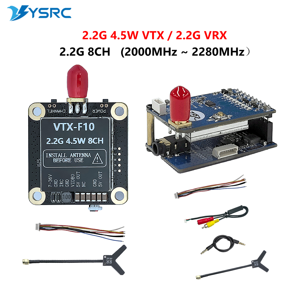 Vtx Video Transmitter - Trasmettitore Video FPV 2.0-2.2G 4.5W VTX