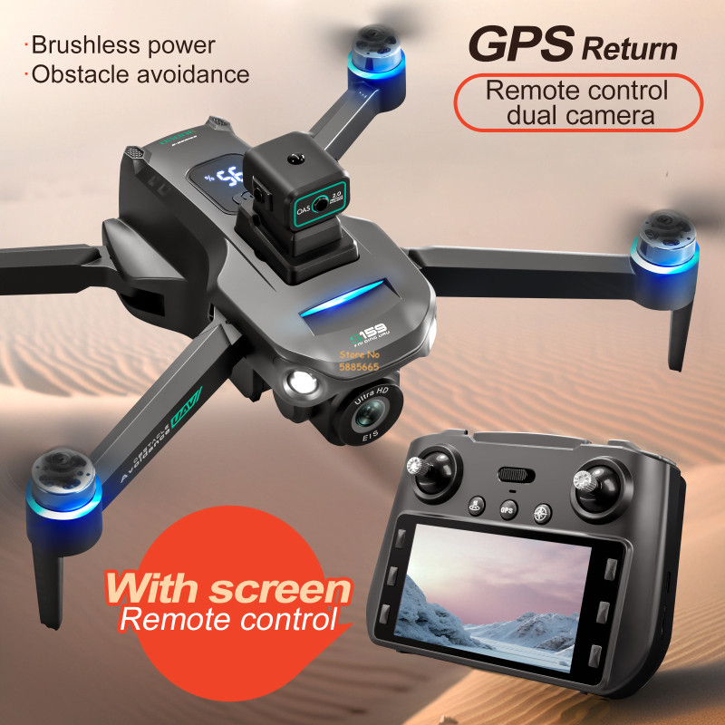 Drone Ae Rc - 8K Doppia Fotocamera 5G WIFI FPV