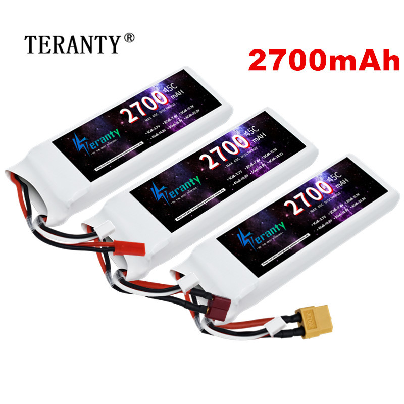 Drone Rc Race - 1/3PCS 2S 7.4V Lipo Batteria 2700mAh