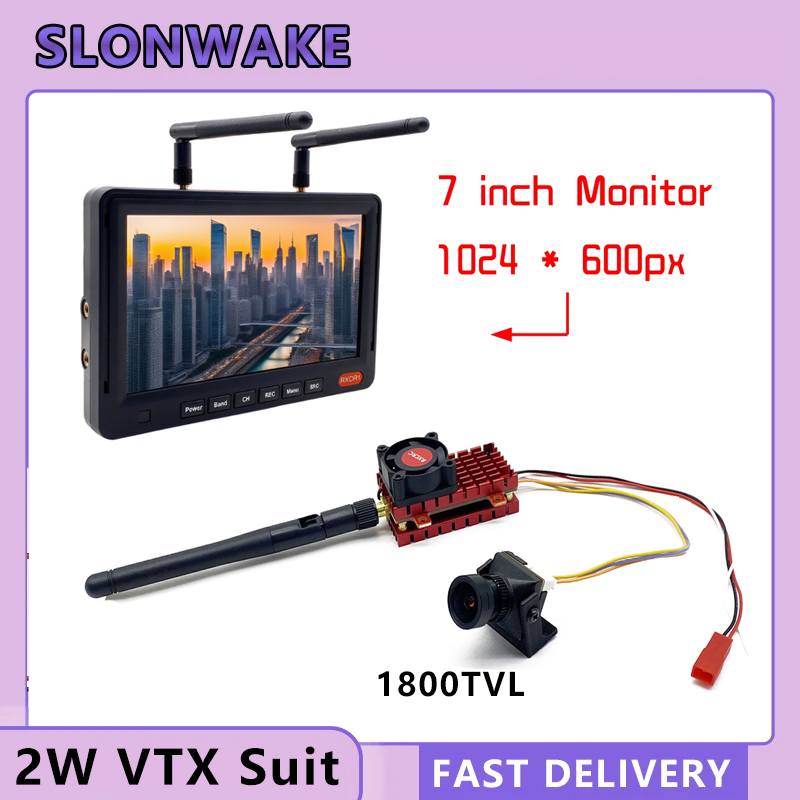 SLONWAKE 5.8G 2W VTX FPV 1800T - Drone Ae Rc recensione e prezzo