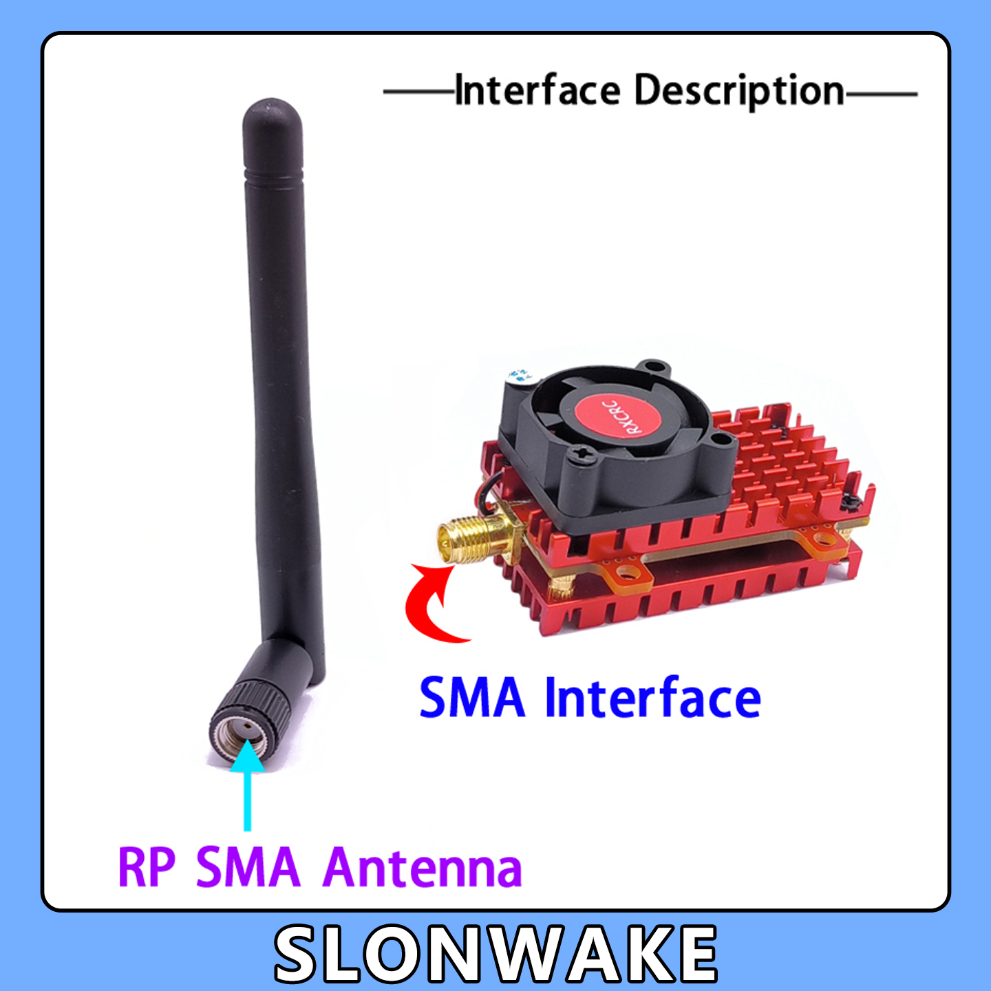 SLONWAKE 5.8G 2W VTX FPV 1800T - Drone Ae Rc recensione e prezzo