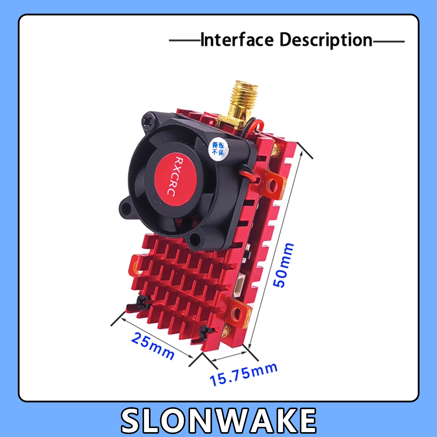 SLONWAKE 5.8G 2W VTX FPV 1800T - Drone Ae Rc recensione e prezzo