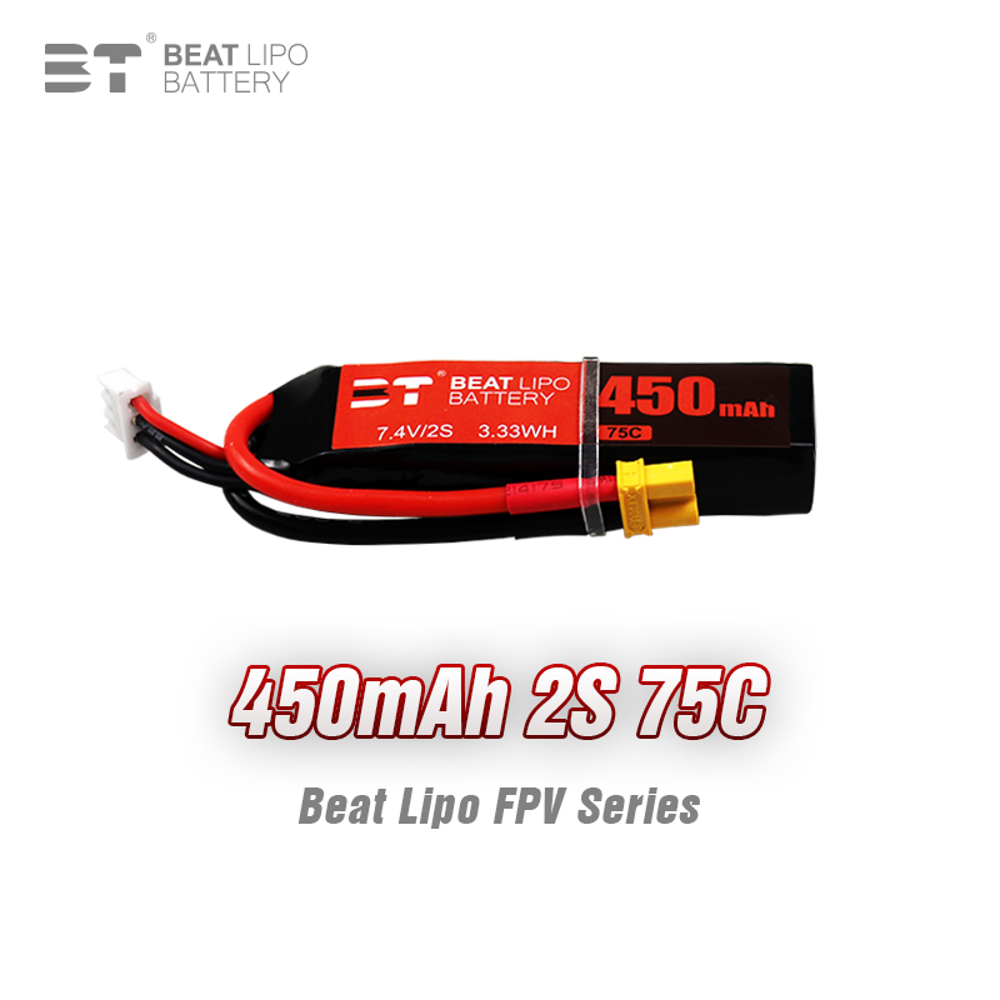 BEAT 2S 7.4V 450mAh 75C Batter - Drone Rc Race recensione e prezzo