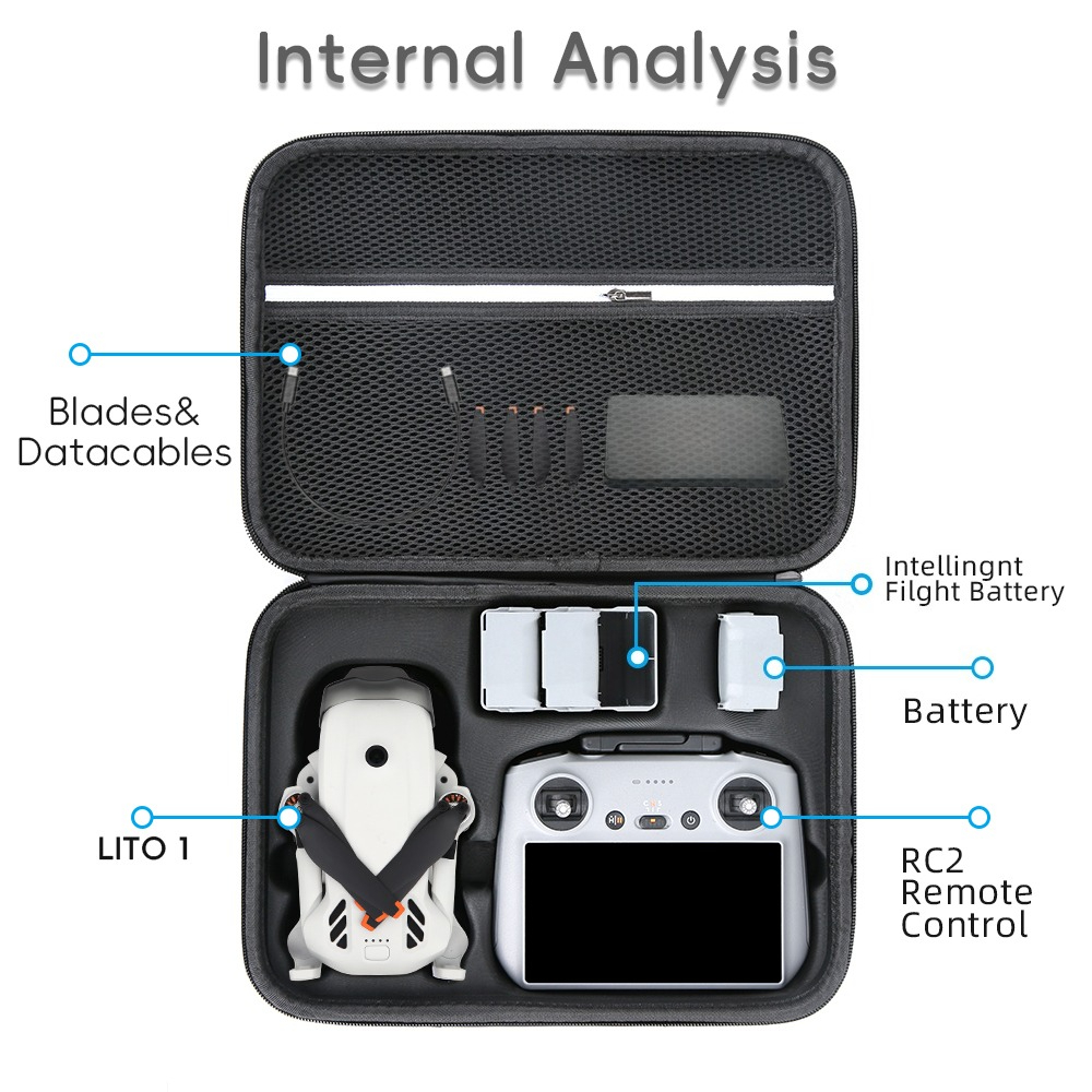 Custodia da trasporto portatil - Drone Rc N3 recensione e prezzo