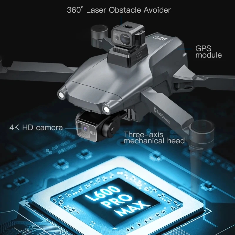 L600 PRO MAX GPS Drone Profess - Drone Ae Rc recensione e prezzo