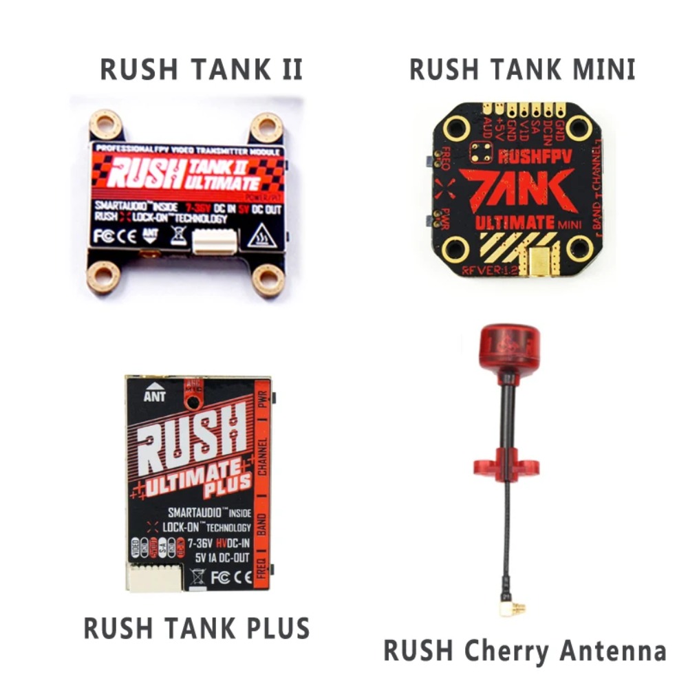 RUSH TANK Ultimate II/Mini/PLU - Vtx Video Transmitter recensione e prezzo