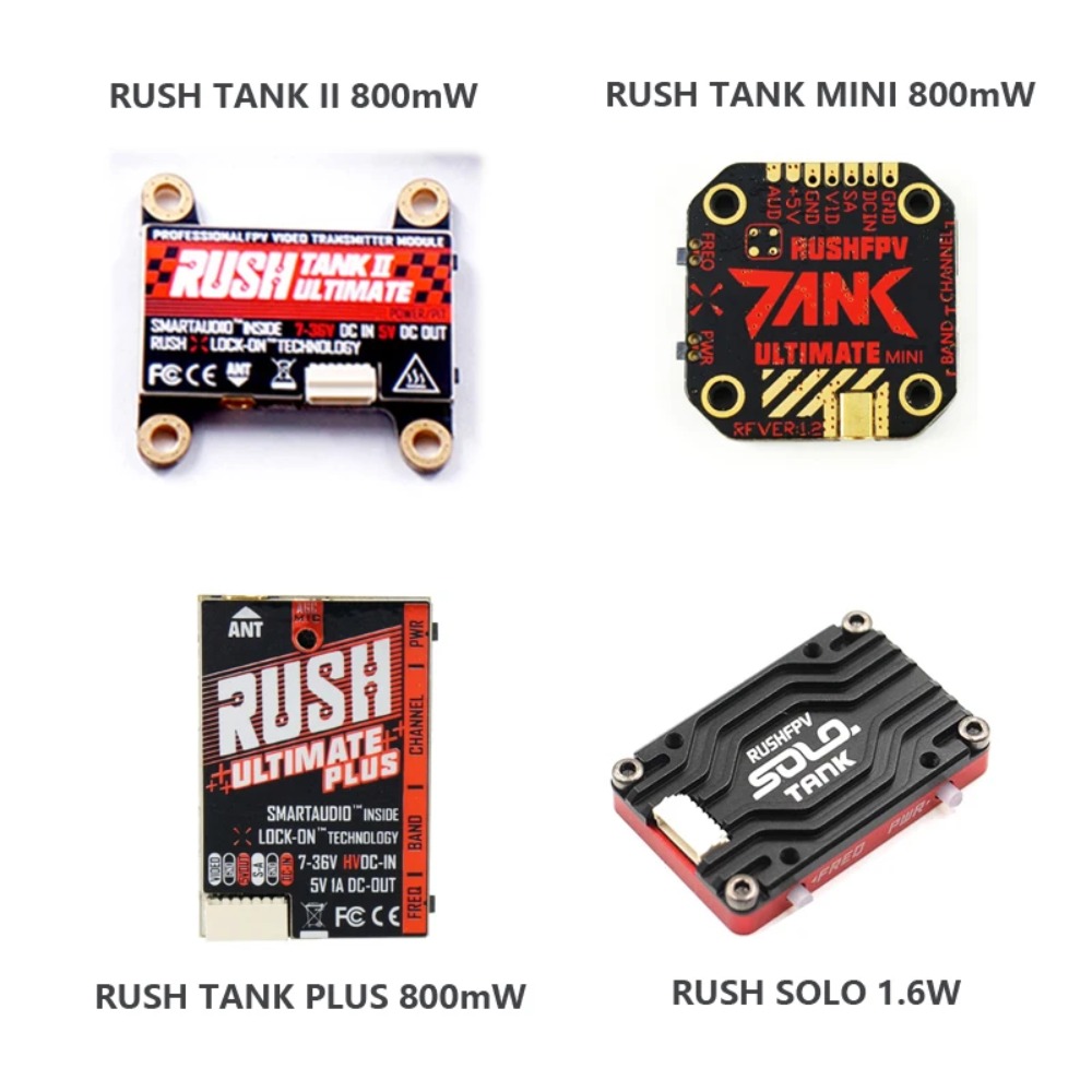 RUSH TANK Ultimate II/Mini/PLU - Vtx Video Transmitter recensione e prezzo