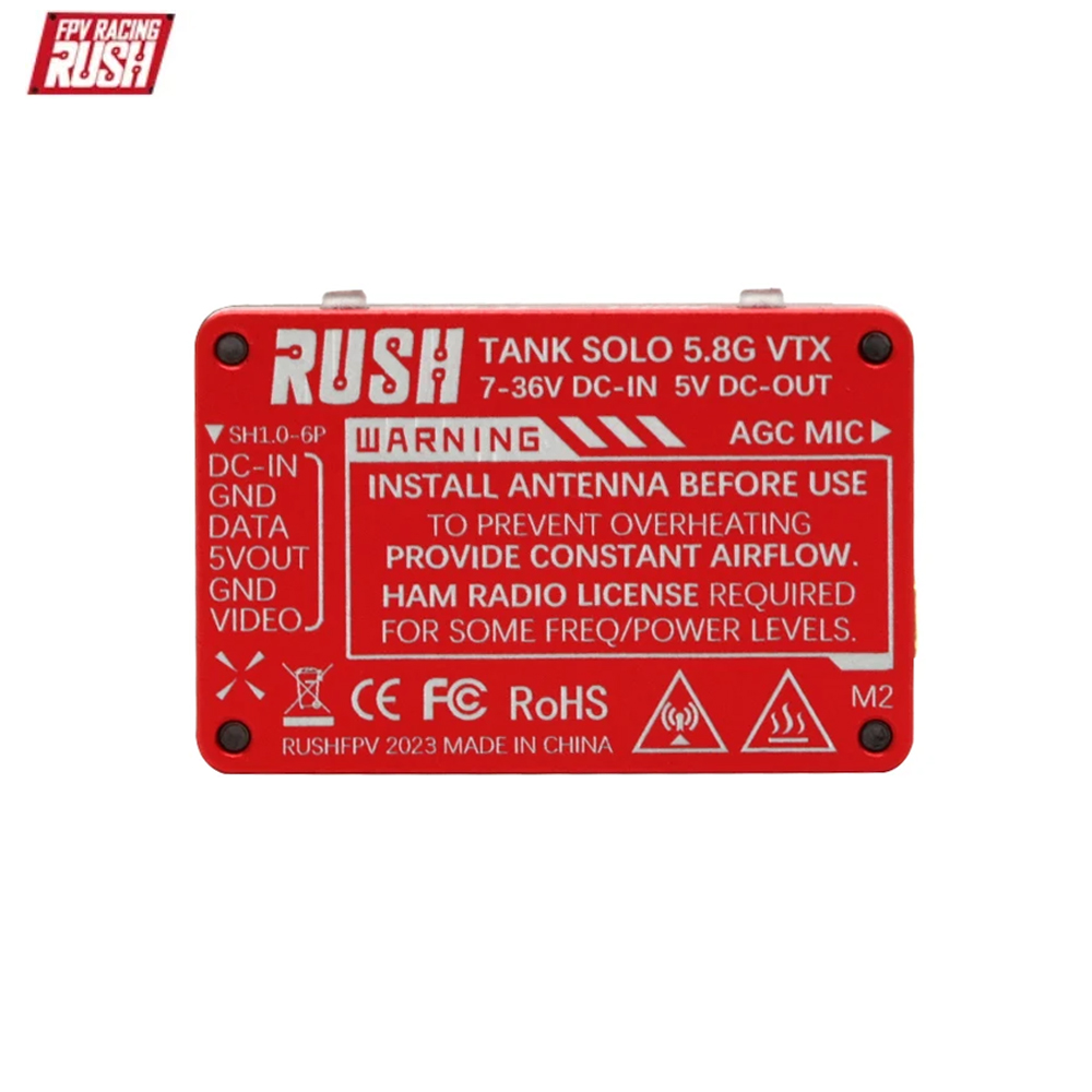 RUSHFPV Tank Solo VTX 5.8GHz 1 - Vtx Video Transmitter recensione e prezzo