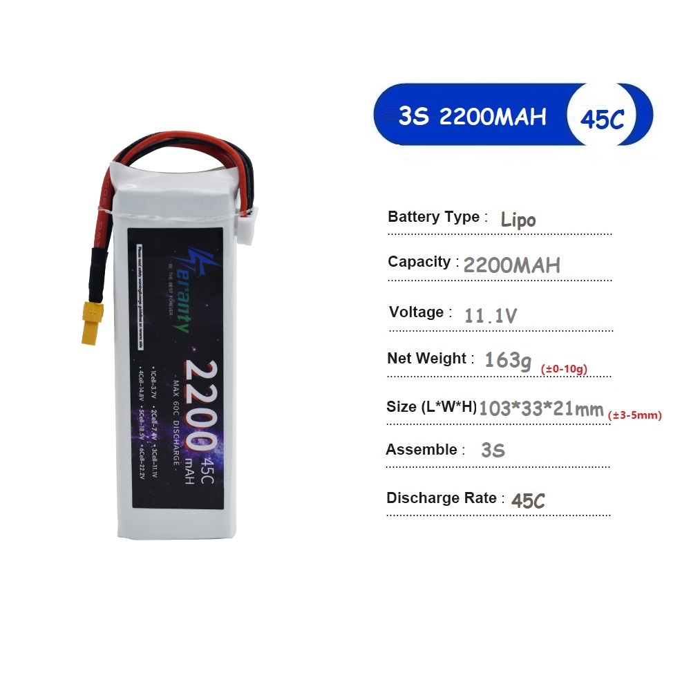 Batteria LiPo da 11,1 V 3S 150 - Drone Rc Race recensione e prezzo