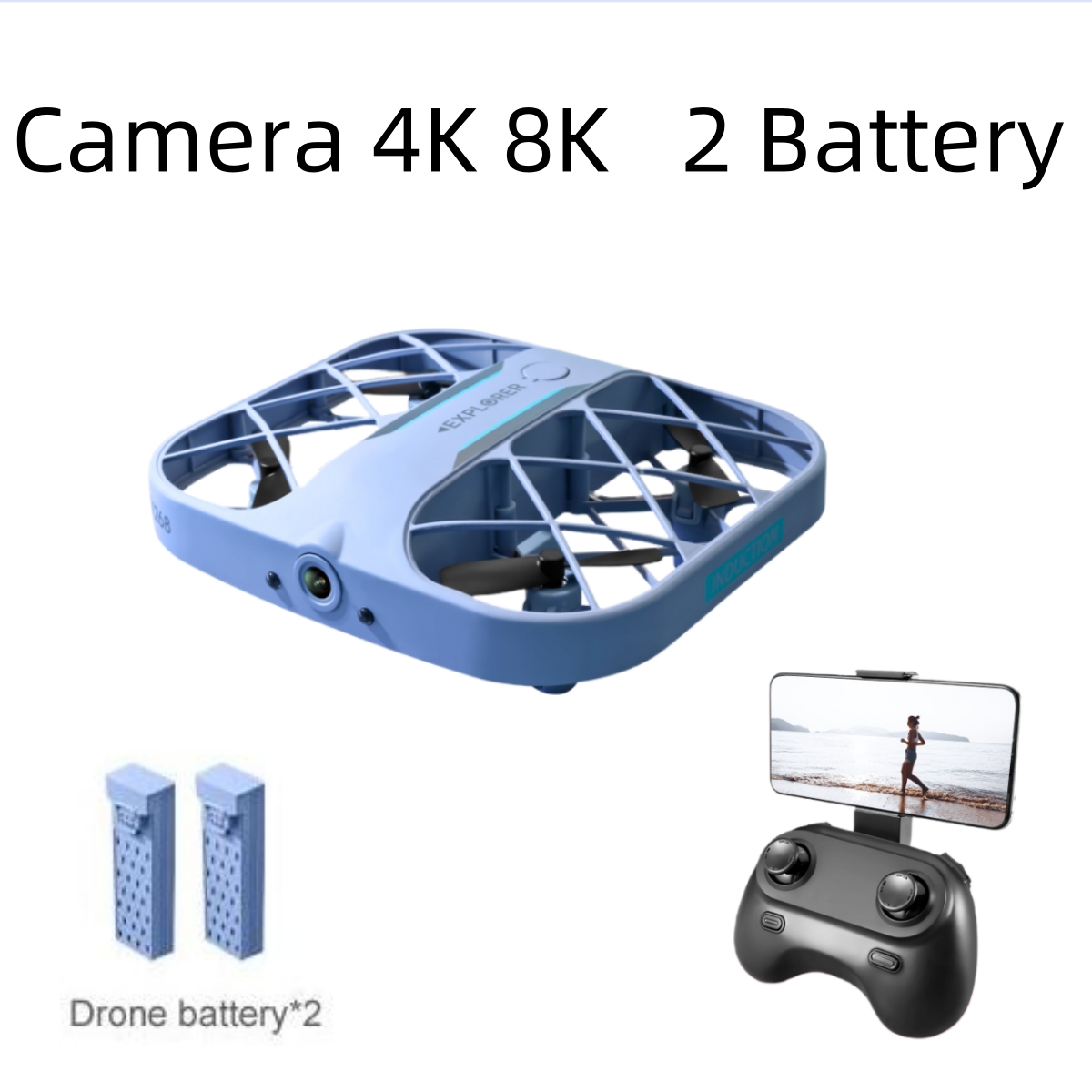 Drone RC JJRC H107 FPV con 2 B - Drone Ae Rc recensione e prezzo